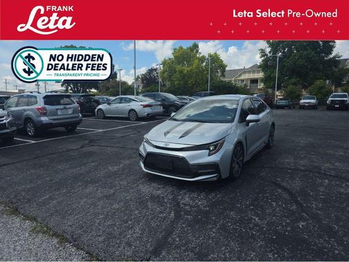 Classic Silver Metallic 2020 Toyota Corolla SE