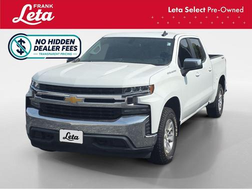 Summit White 2019 Chevrolet Silverado 1500 LT