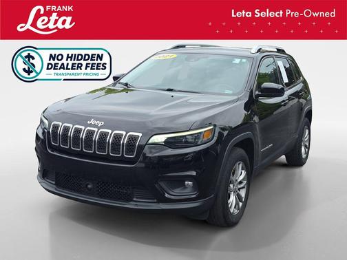 Diamond Black Crystal Pearlcoat 2021 Jeep Cherokee Latitude Lux