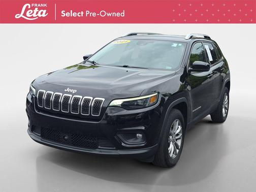 Diamond Black Crystal Pearlcoat 2021 Jeep Cherokee Latitude Lux