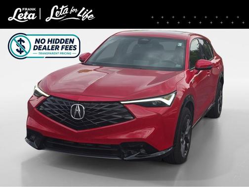 Milano Red 2025 Acura ADX A-Spec