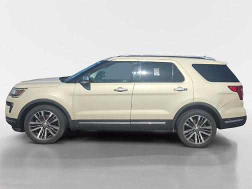 Platinum Dune Metallic Tri-Coat 2018 Ford Explorer Platinum