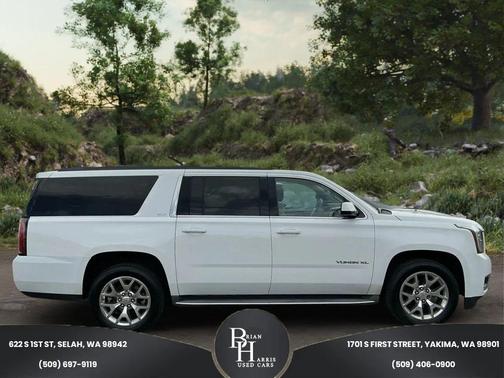 Summit White 2015 GMC Yukon SLT