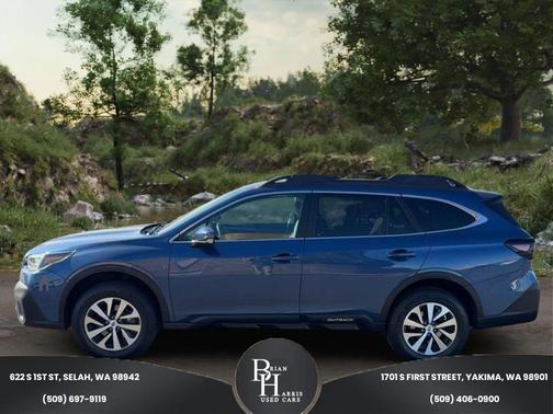 Abyss Blue Pearl 2020 Subaru Outback Premium