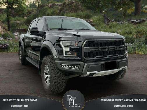 Shadow Black 2018 Ford F-150 Raptor