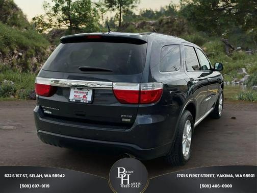 Maximum Steel Metallic Clearcoat 2013 Dodge Durango Crew