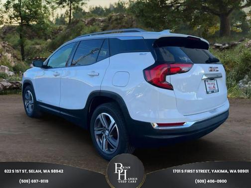 Summit White 2019 GMC Terrain SLT