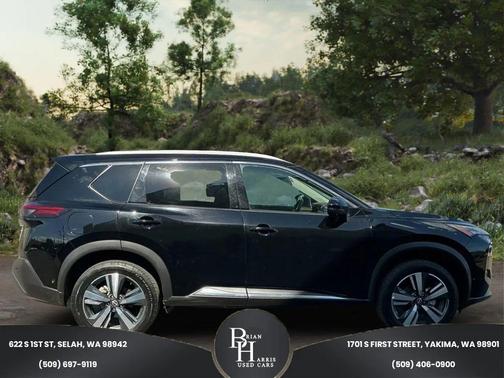 Super Black 2023 Nissan Rogue SL