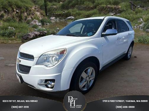 White 2015 Chevrolet Equinox LTZ