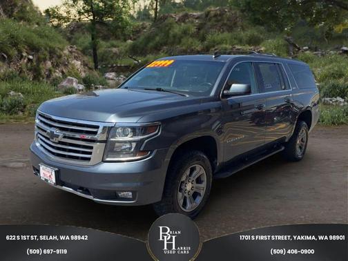 Blue 2019 Chevrolet Suburban LT
