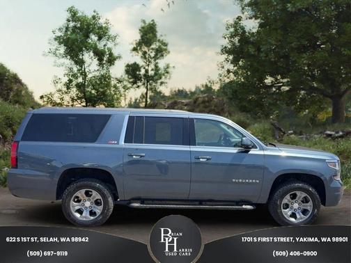Blue 2019 Chevrolet Suburban LT