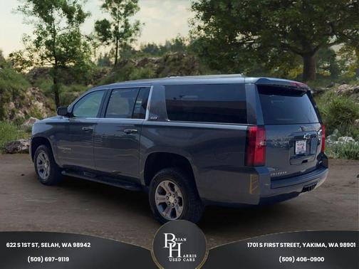 Blue 2019 Chevrolet Suburban LT