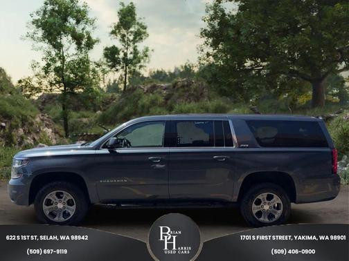 Blue 2019 Chevrolet Suburban LT