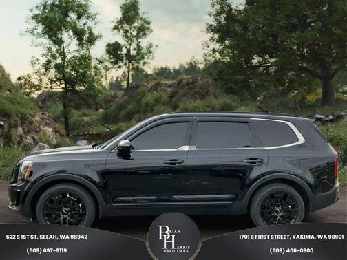 Ebony Black 2022 Kia Telluride SX