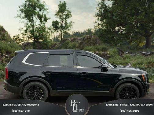 Ebony Black 2022 Kia Telluride SX