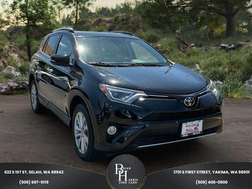 Black 2018 Toyota RAV4 Limited