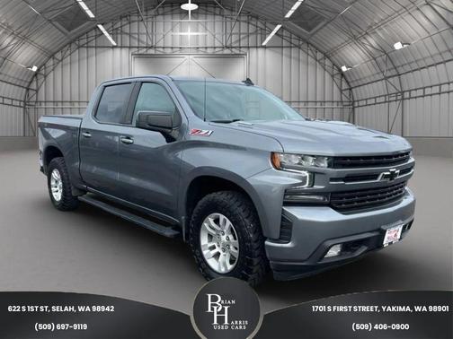 Silver Ice Metallic 2021 Chevrolet Silverado 1500 RST