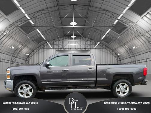 Gray 2016 Chevrolet Silverado 2500 LTZ