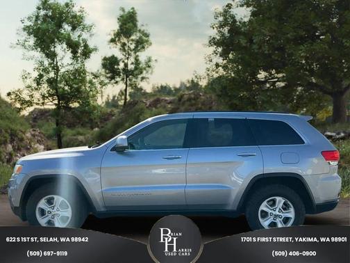 Billet Silver Metallic Clearcoat 2016 Jeep Grand Cherokee Laredo