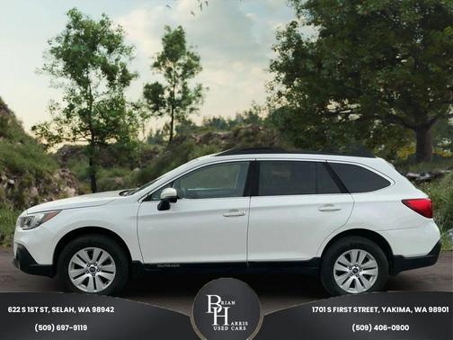 Crystal White Pearl 2018 Subaru Outback 2.5i Premium