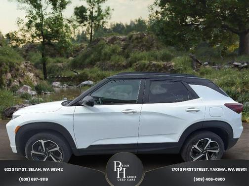 Summit White 2023 Chevrolet Trailblazer RS