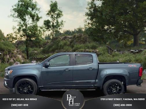 Blue 2020 Chevrolet Colorado LT