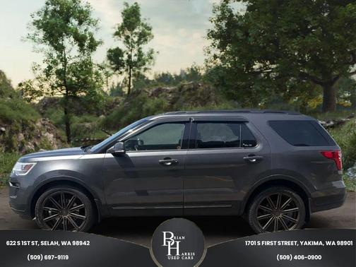 Magnetic Metallic 2018 Ford Explorer XLT