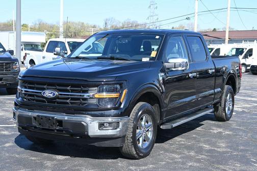 AGATE BLACK METALLIC 2024 Ford F-150 XLT