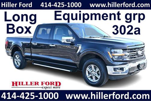AGATE BLACK METALLIC 2024 Ford F-150 XLT