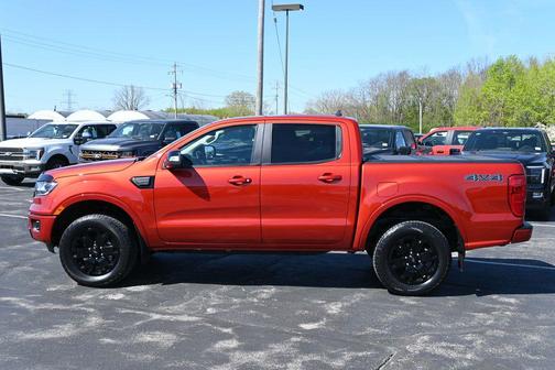 HOT PEPPER RED 2023 Ford Ranger LARIAT