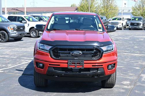HOT PEPPER RED 2023 Ford Ranger LARIAT