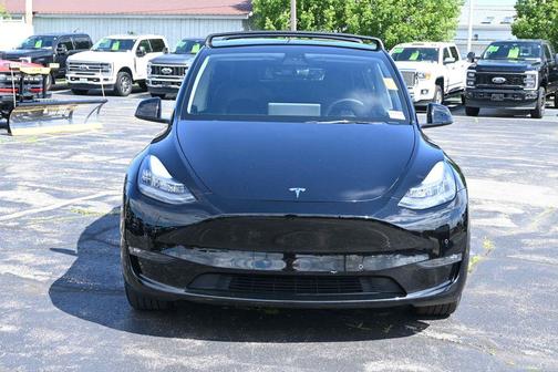 Solid Black 2021 Tesla Model Y Long Range Dual Motor All-Wheel Drive