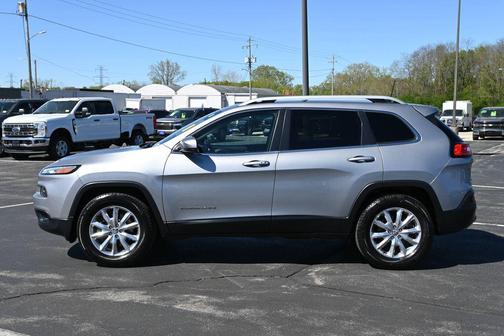 Billet Silver Metallic Clearcoat 2016 Jeep Cherokee Limited