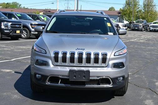 Billet Silver Metallic Clearcoat 2016 Jeep Cherokee Limited