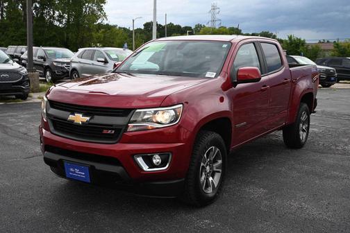 Cajun Red Tintcoat 2017 Chevrolet Colorado Z71