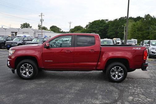 Cajun Red Tintcoat 2017 Chevrolet Colorado Z71