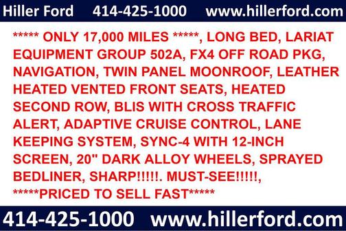 AGATE BLACK METALLIC 2023 Ford F-150 Lariat