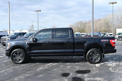 AGATE BLACK METALLIC 2023 Ford F-150 Lariat
