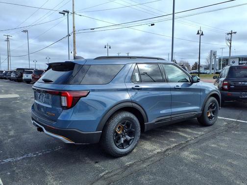 Vapor Blue Metallic 2026 Ford Explorer Tremor
