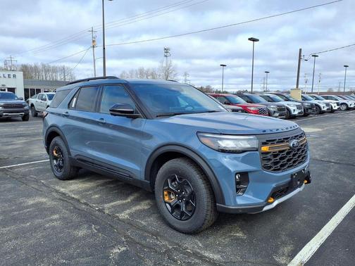 Vapor Blue Metallic 2026 Ford Explorer Tremor