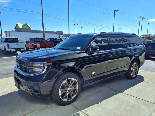 AGATE BLACK METALLIC 2026 Ford Expedition Max King Ranch