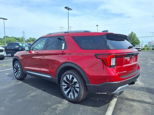 RAPID RED MET TINTED CC 2026 Ford Explorer Platinum