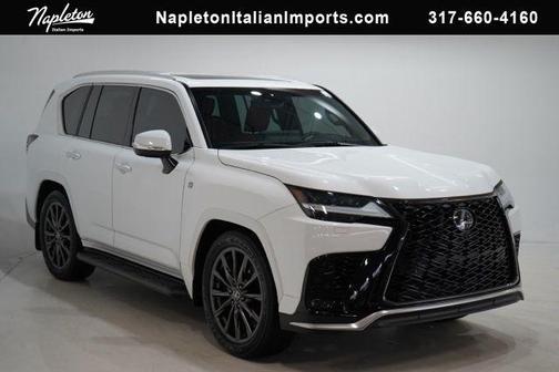 Ultra White 2024 Lexus LX 600 F SPORT