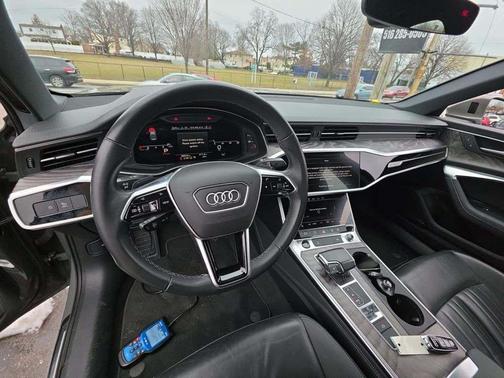 Gray 2024 Audi A6 45 Premium Plus