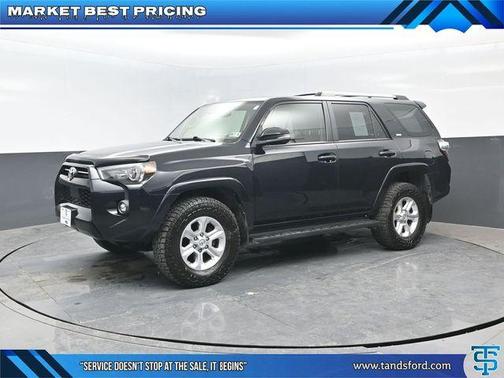 Midnight Black Metallic 2021 Toyota 4Runner SR5 Premium