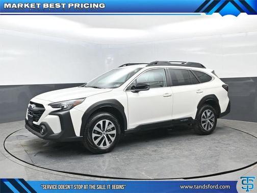 Crystal White Pearl 2025 Subaru Outback Premium