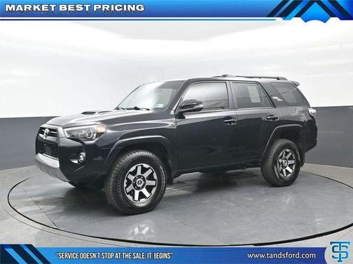 Midnight Black Metallic 2023 Toyota 4Runner TRD Off Road Premium