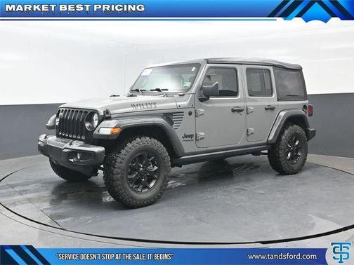 Sting Gray Clearcoat 2022 Jeep Wrangler Unlimited Sport
