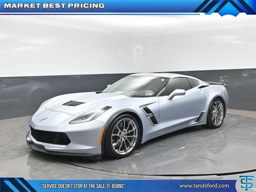Sterling Blue Metallic 2017 Chevrolet Corvette Grand Sport
