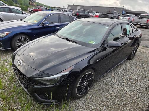 Onyx Black 2023 Hyundai ELANTRA N LINE